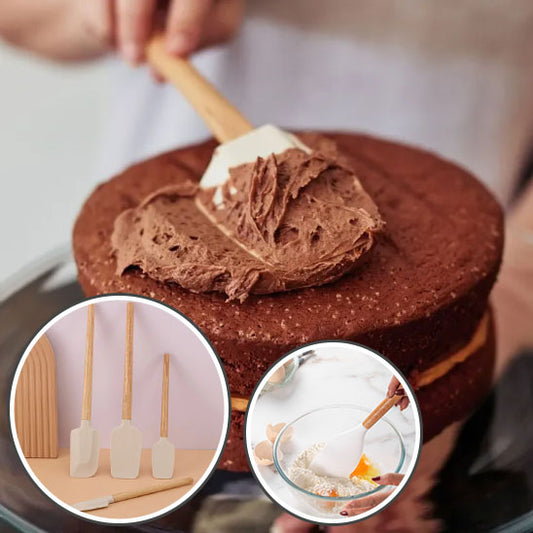 Spatule | Silicone et Bois