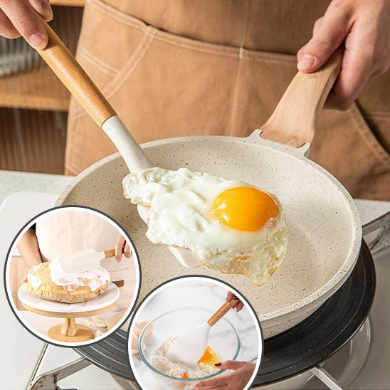 Spatule | Silicone et Bois