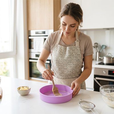 Badigeonnage de Moule a manqué  avec huile