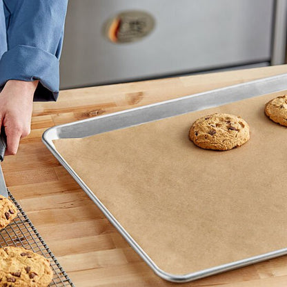  Biscuits cuits sur Papier cuisson brun