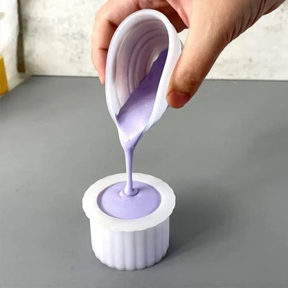  Crème tranvasée avec Verre mesureur 