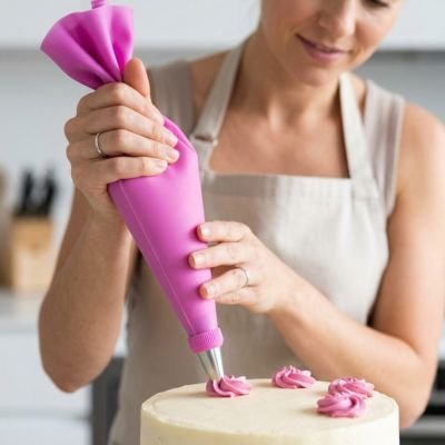 Décoration cupcake avec Poche à douille