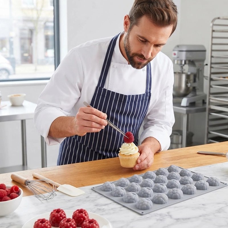 Décoration gâteau faite avec Moule silicone