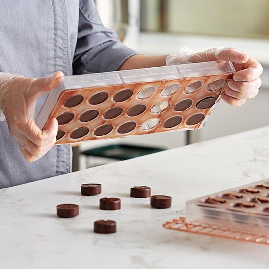 Démoulage chocolat de Moule à chocolat