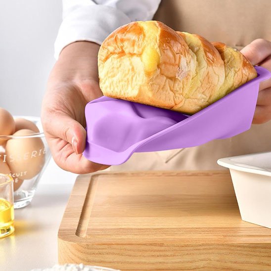  Démoulage de Moule à gateau violette 
