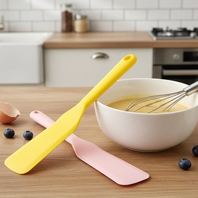  Deux couleurs Spatule en silicone​ 