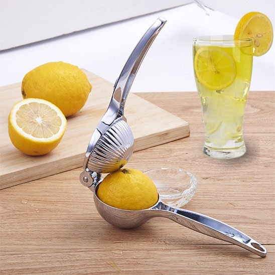  Extraction jus citron avec Presse agrume