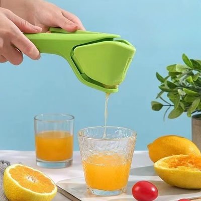  extraction jus citron avec Presse citron manuel vert