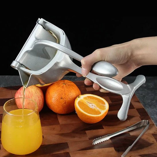 Extraction jus orange avec Presse agrume