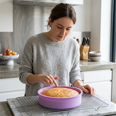  Gâteau cuit avec Moule a manqué 