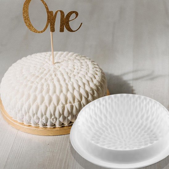 Gâteau fait avec Moule à gateau en silicone 
