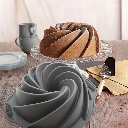    Gâteau réalisé avec Moule à gateau en silicone 