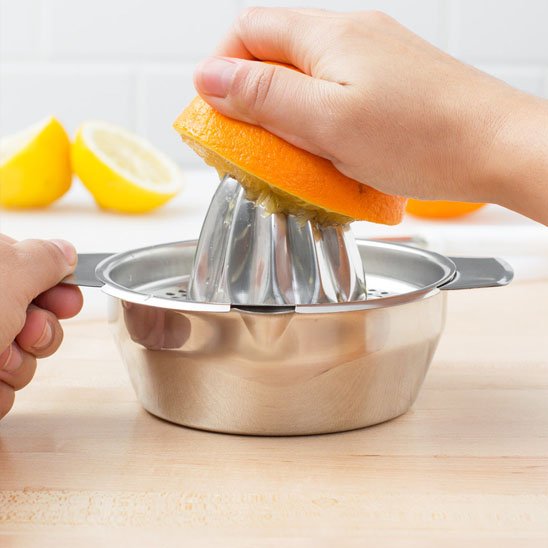  Jus orange extrait avec Presse agrumes