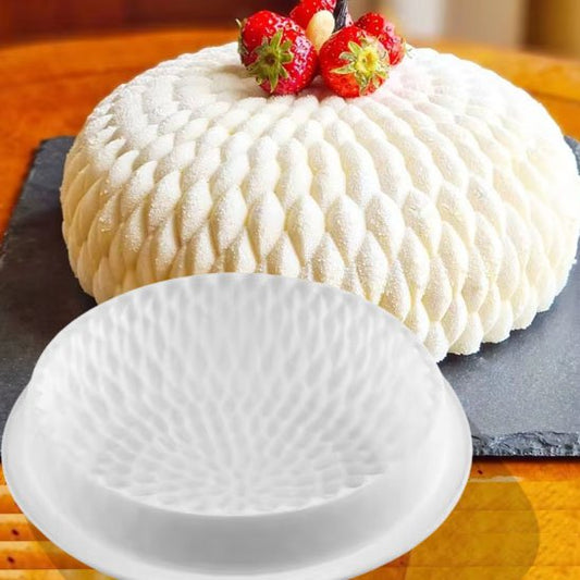 Moule à gateau en silicone  avec gâteau