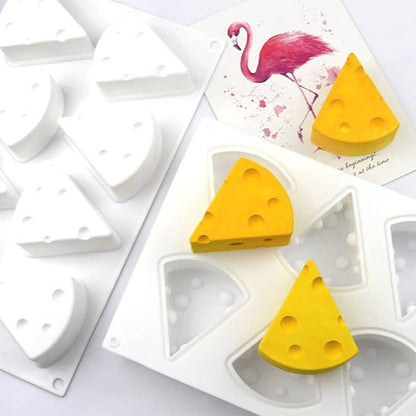 Moule à gateau en silicone en forme de fromage