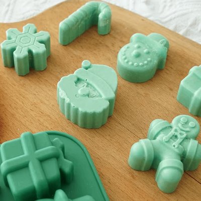 Moule silicone patisserie - ChocolateMolds™ - Vert - Pâtisserie appétissante
