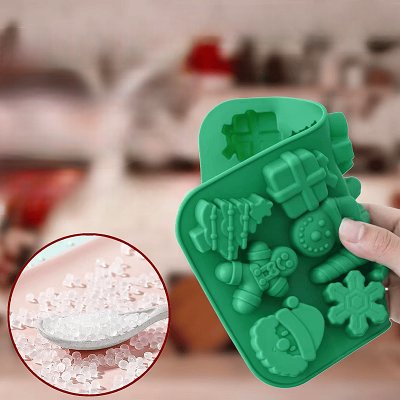 Moule silicone patisserie - ChocolateMolds™ - Vert - Pâtisserie appétissante