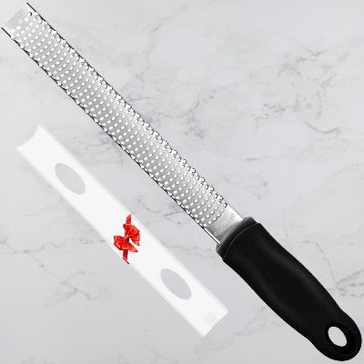 Outil de cuisine - ZesterGrater™ - Noir - Pâtisserie appétissante