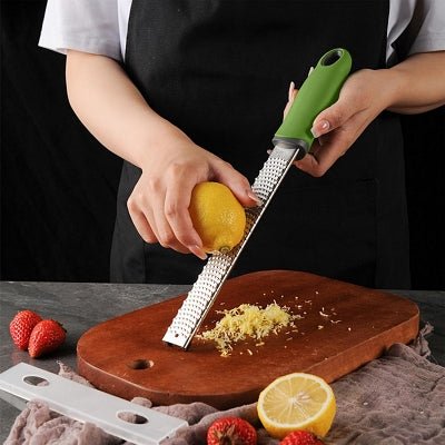 Outil de cuisine - ZesterGrater™ - Vert - Pâtisserie appétissante