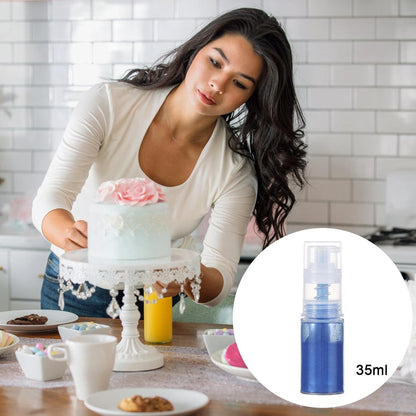 Paillettes alimentaires - ÉclatGourmet™ - Bleu - Pâtisserie appétissante