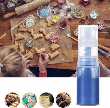 Paillettes alimentaires - ÉclatGourmet™ - Bleu - Pâtisserie appétissante