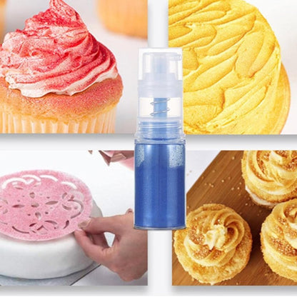 Paillettes alimentaires - ÉclatGourmet™ - Bleu - Pâtisserie appétissante