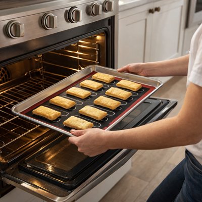  Petits gâteaux sur Tapis de cuisson simple au four