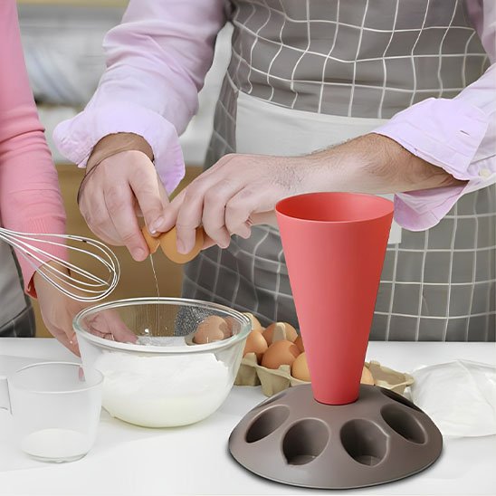  Préparatif  pâte pour Poche à douille rouge