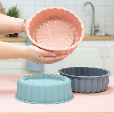 Présentatin de différentes couleurs de Moule à gâteau silicone 