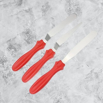 Spatule cuisine - CrankedSpatula™ - Rouge - Pâtisserie appétissante